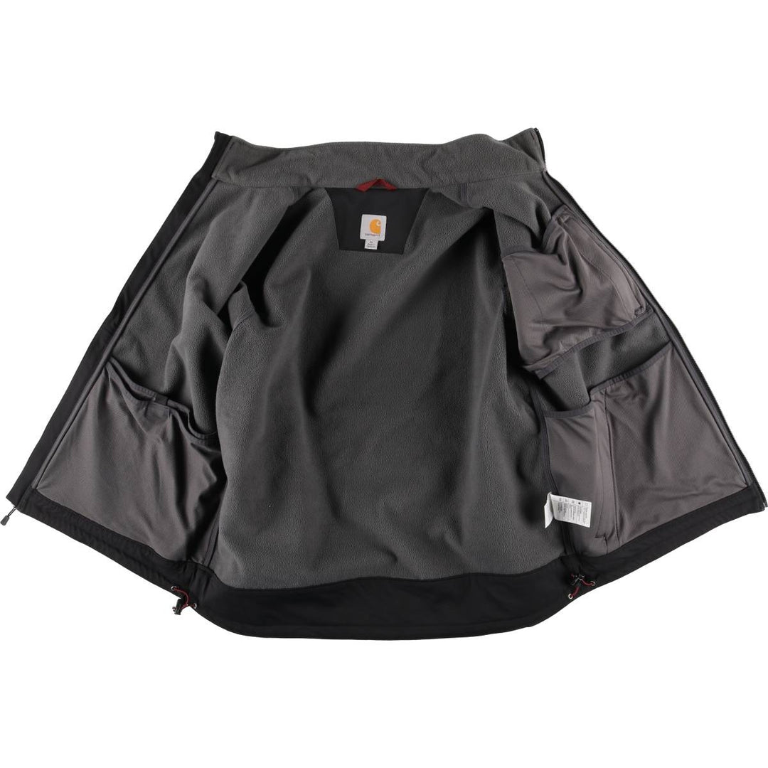 Carhartt Softshell Jacket, Men's XL Nylon black type Vintage Second Hand