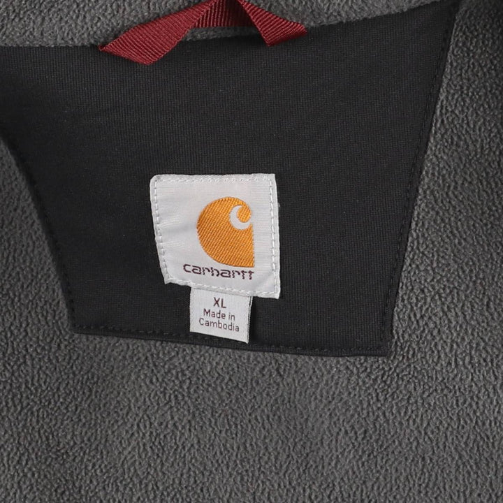 Carhartt Softshell Jacket, Men's XL Nylon black type Vintage Second Hand