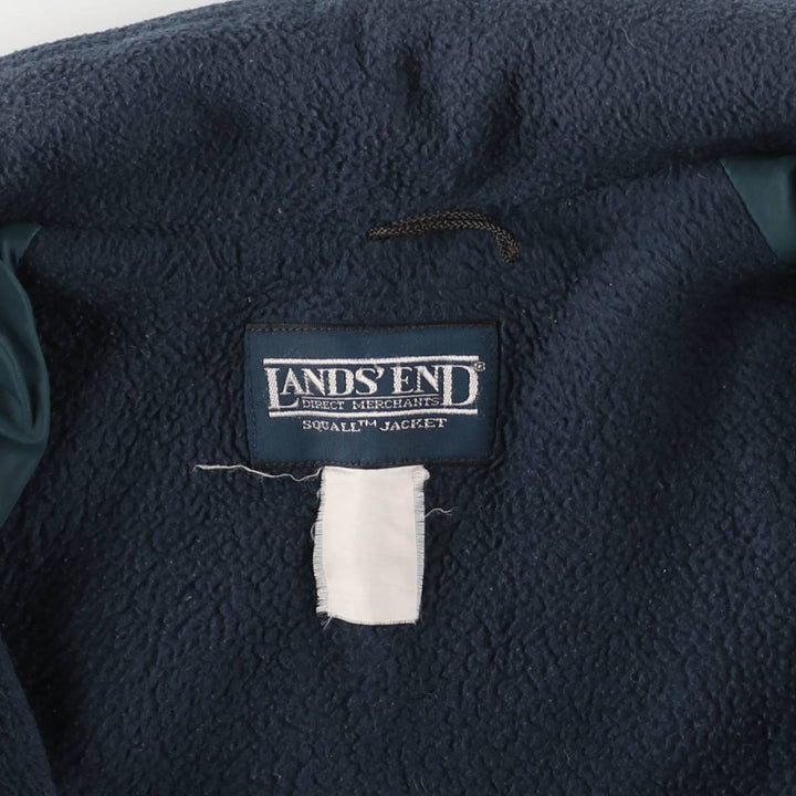 Vintage 80s-90'S Lands' End SQUALL JACKET padded puffer jacket, men's size XL unclear purple type Vintage Second Hand