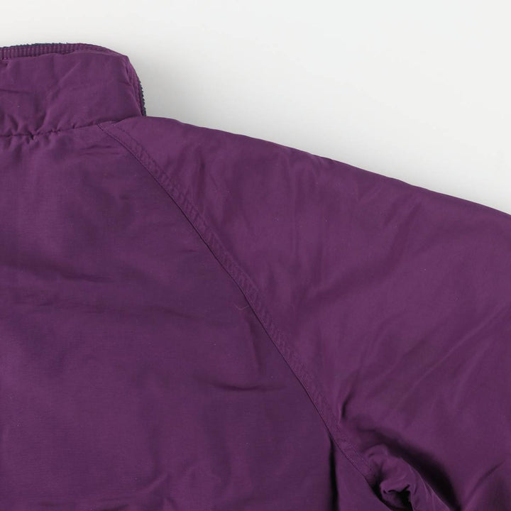 Vintage 80s-90'S Lands' End SQUALL JACKET padded puffer jacket, men's size XL unclear purple type Vintage Second Hand