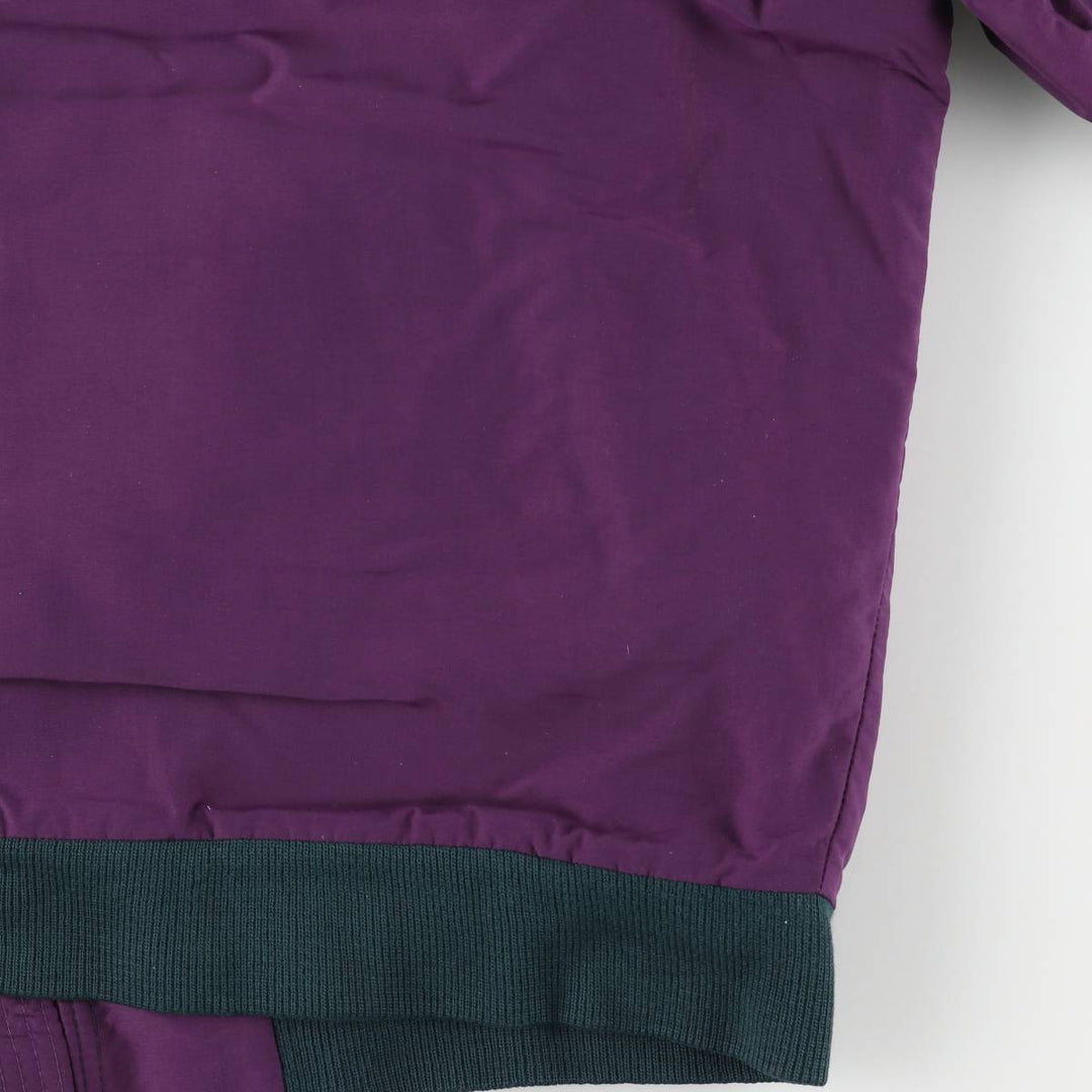 Vintage 80s-90'S Lands' End SQUALL JACKET padded puffer jacket, men's size XL unclear purple type Vintage Second Hand