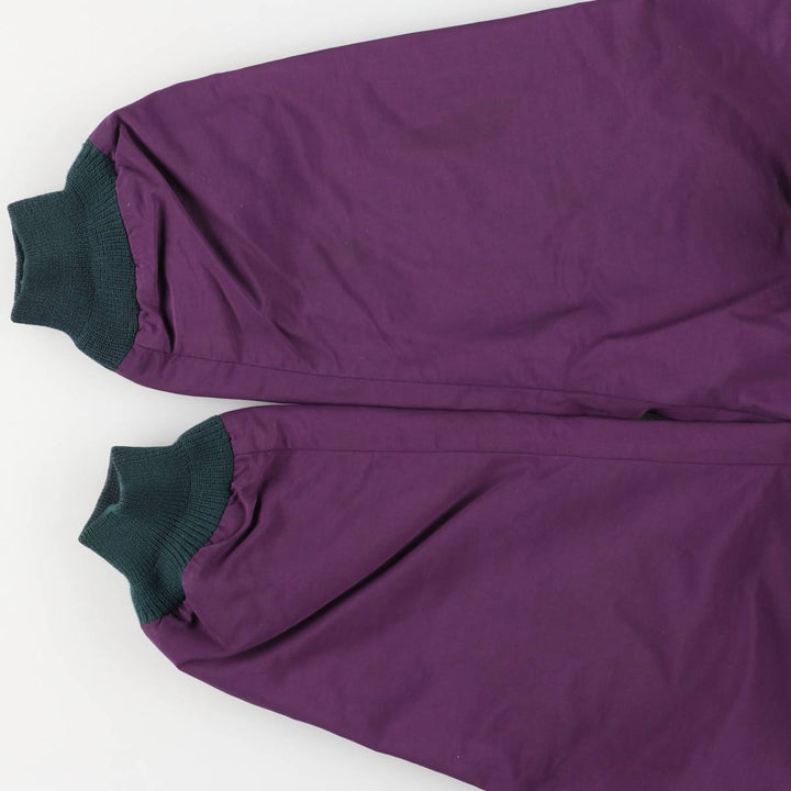 Vintage 80s-90'S Lands' End SQUALL JACKET padded puffer jacket, men's size XL unclear purple type Vintage Second Hand