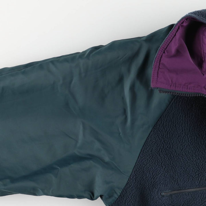 Vintage 80s-90'S Lands' End SQUALL JACKET padded puffer jacket, men's size XL unclear purple type Vintage Second Hand