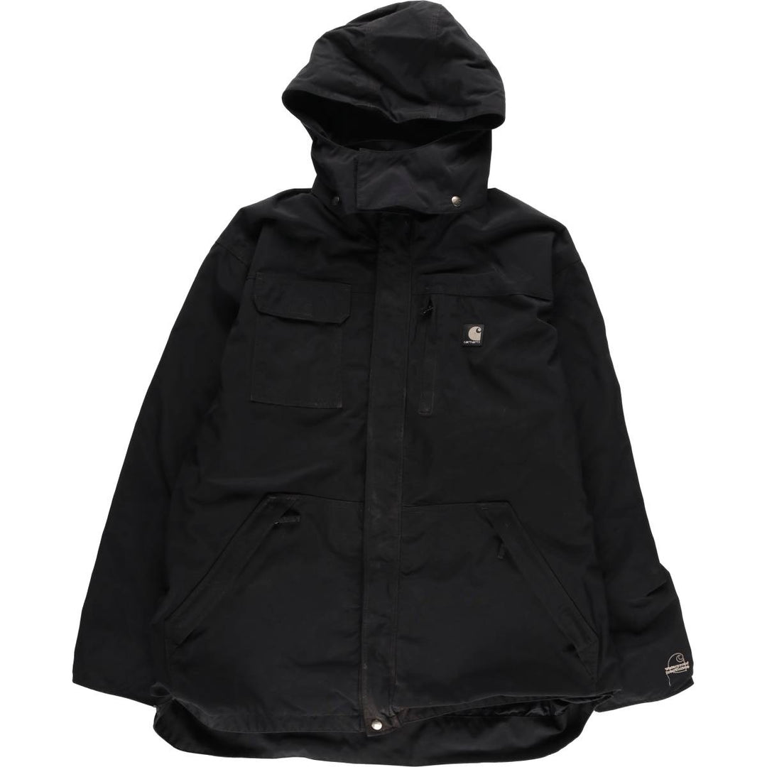 Carhartt Waterproof Breathable Nylon Parka, Men's XL Nylon black type Vintage Second Hand