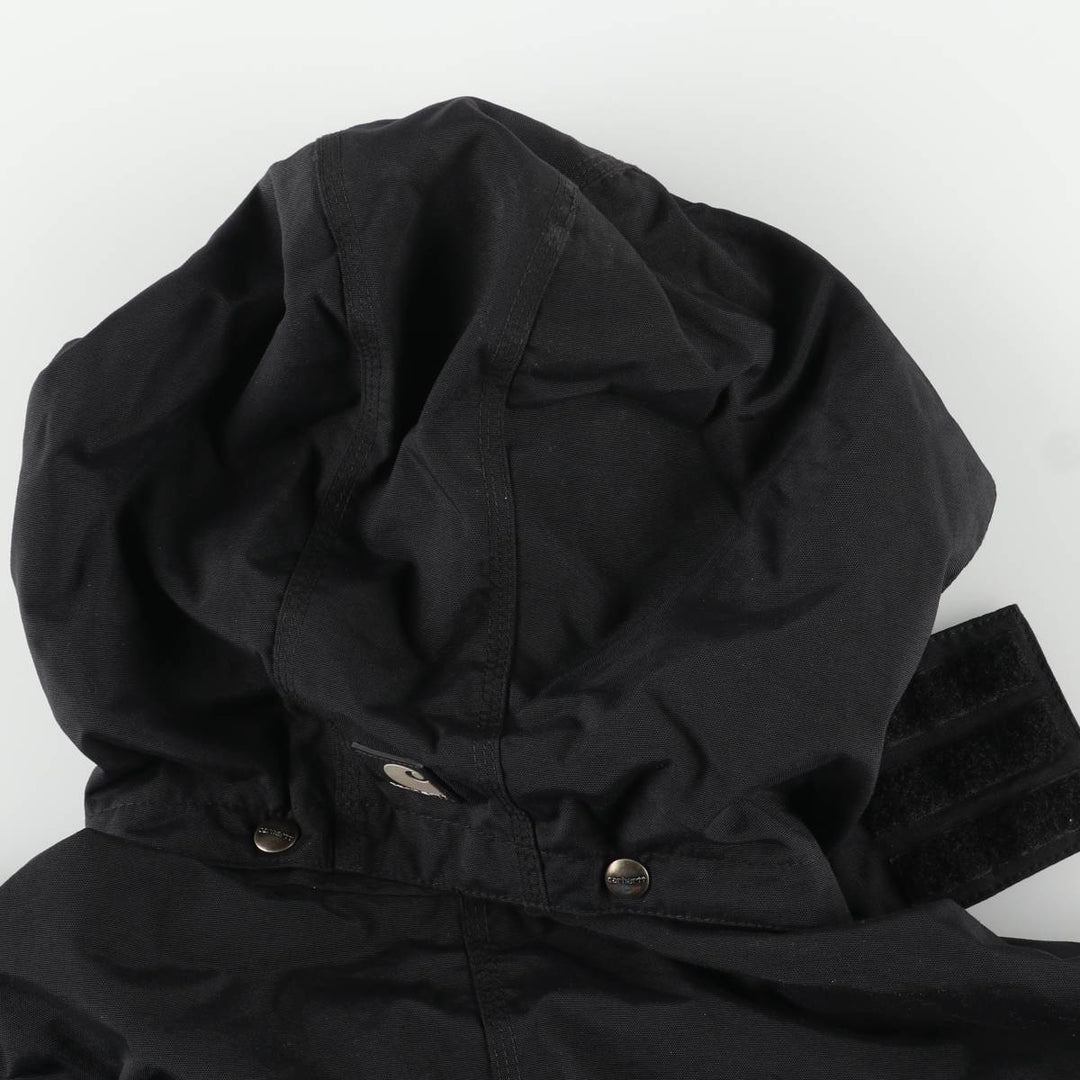 Carhartt Waterproof Breathable Nylon Parka, Men's XL Nylon black type Vintage Second Hand