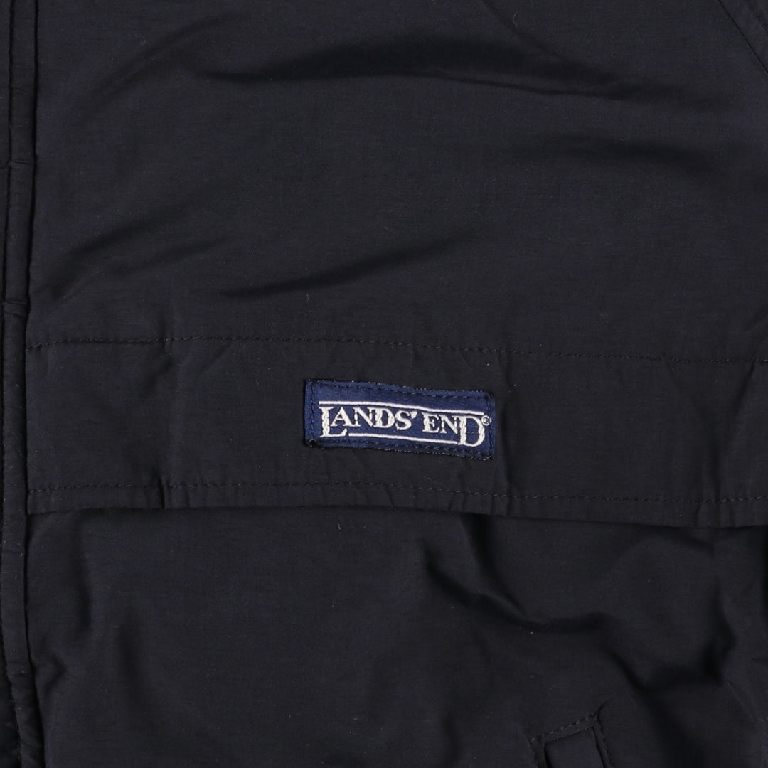 Vintage 80s-90'S Lands' End Urtrex Nylon Jacket, Made in USA, Men's Size XL unclear black type Vintage Second Hand