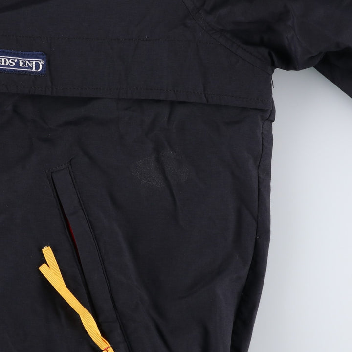 Vintage 80s-90'S Lands' End Urtrex Nylon Jacket, Made in USA, Men's Size XL unclear black type Vintage Second Hand