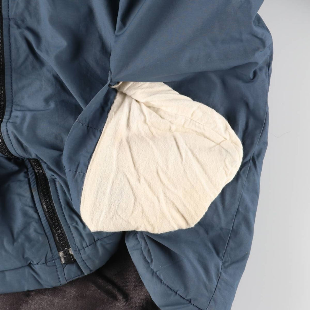 Nautica Men's Padded Puffer Jacket, Size L cotton Blue type light blue Vintage Second Hand