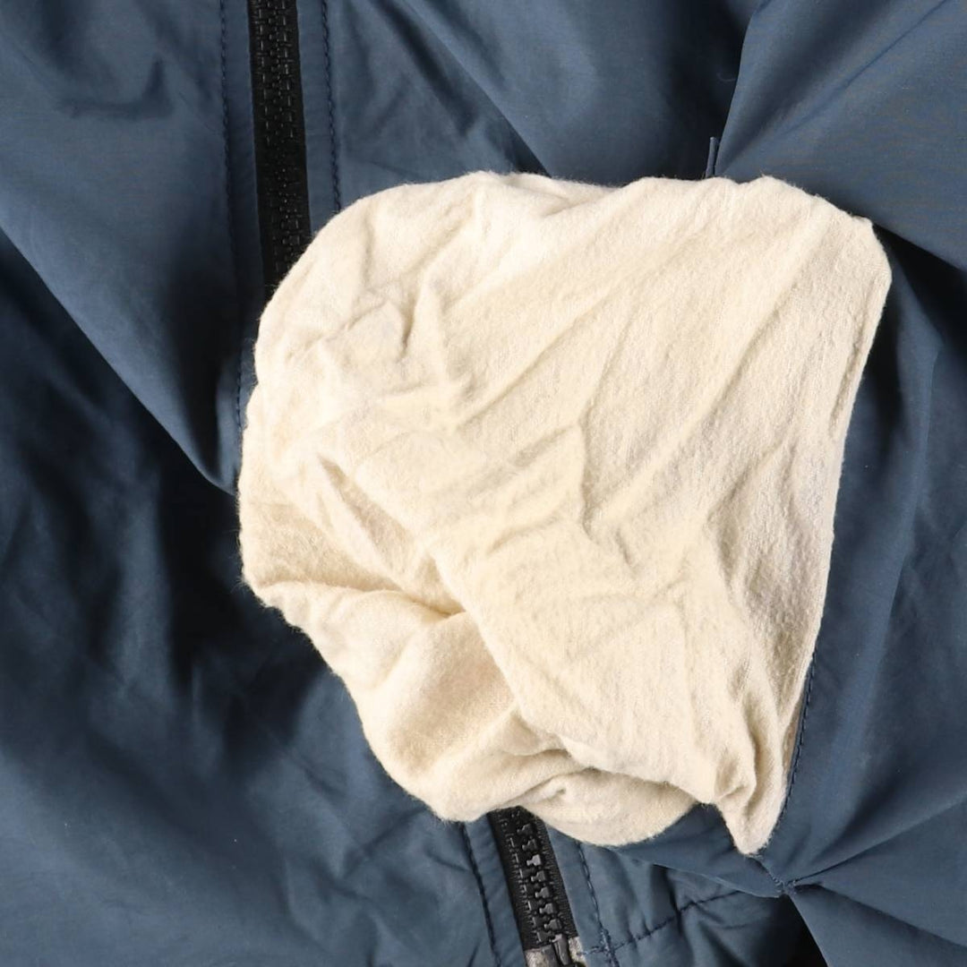 Nautica Men's Padded Puffer Jacket, Size L cotton Blue type light blue Vintage Second Hand