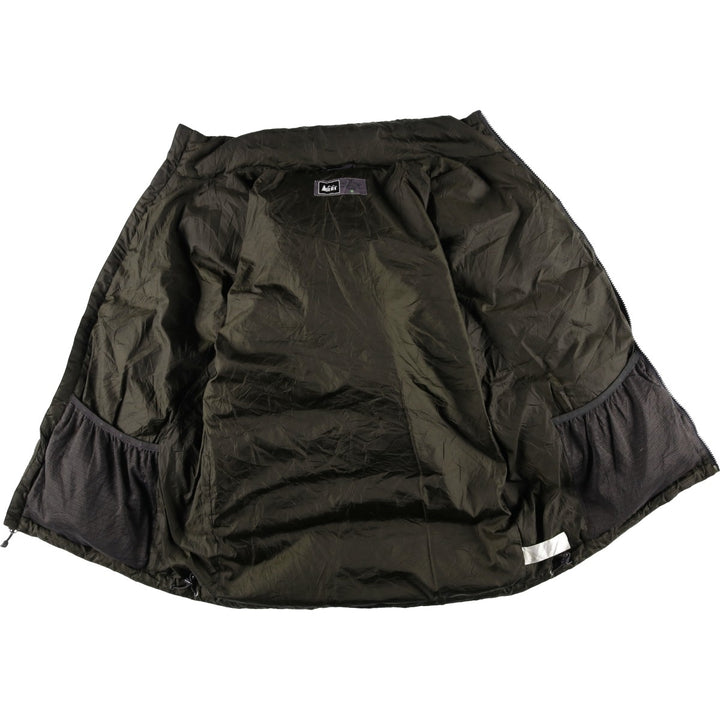 REI Goose Down Jacket, Men's Size M recycled polyester black type Vintage Second Hand