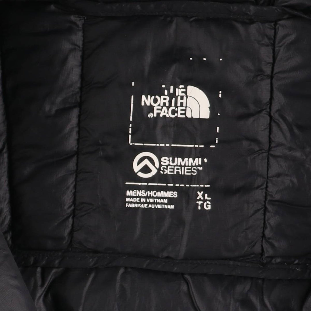 The North Face Summit Series 800 Fill Power Down Parka, Men's XL Nylon black type Vintage Second Hand