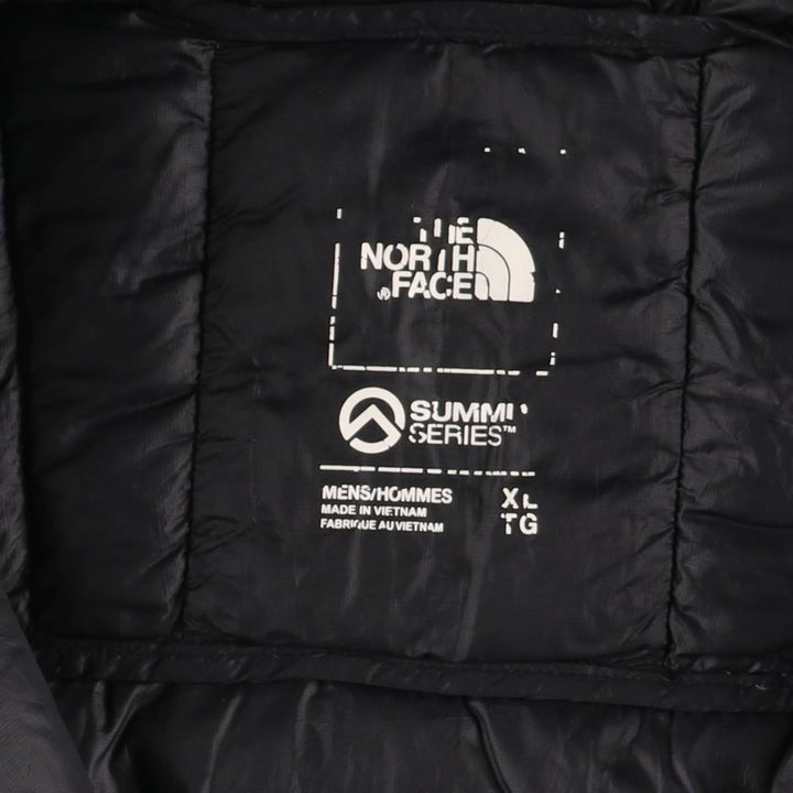 The North Face Summit Series 800 Fill Power Down Parka, Men's XL Nylon black type Vintage Second Hand