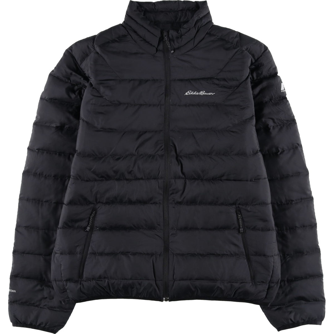 Eddie Bauer First Ascent 800 Fill Power Goose Down Jacket, Men's Size L recycled polyester black type Vintage Second Hand