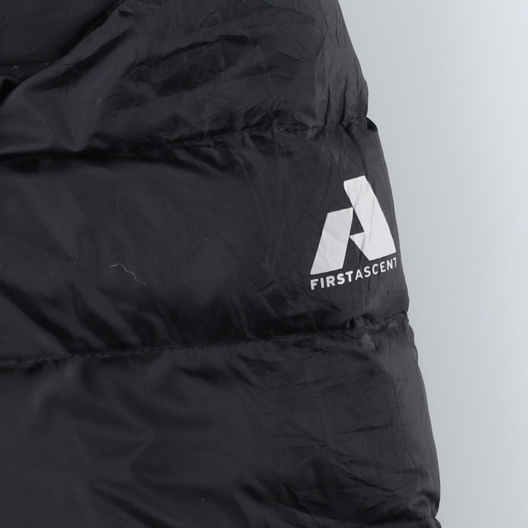 Eddie Bauer First Ascent 800 Fill Power Goose Down Jacket, Men's Size L recycled polyester black type Vintage Second Hand