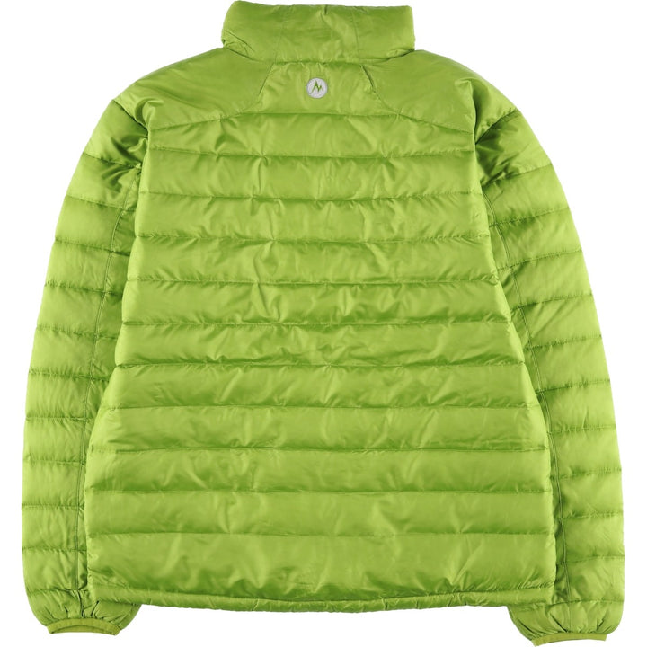 Marmot 700 Fill Power Down Jacket, Men's Size L polyester green type yellow green Vintage Second Hand