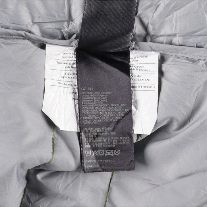 Marmot 700 Fill Power Down Jacket, Men's Size L polyester green type yellow green Vintage Second Hand