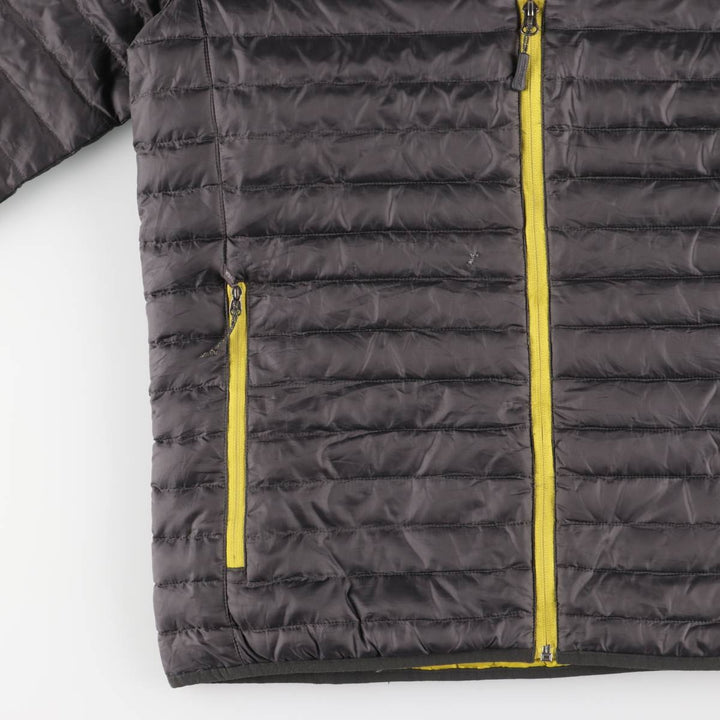 Eddie Bauer 700 Fill Power Down Jacket, Men's Size Medium Nylon gray type Vintage Second Hand