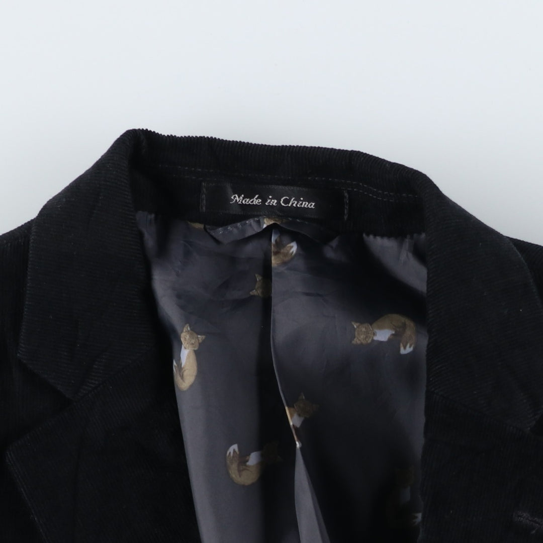 Ralph Lauren Lauren Corduroy Tailored Jacket, Men's Size L unclear black type Vintage Second Hand