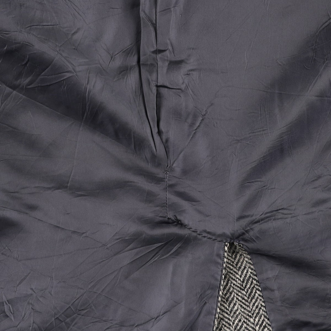 90'S Ralph Lauren POLO by Ralph Lauren Herringbone Tailored Jacket Made in USA Men's L unclear black type Vintage Second Hand