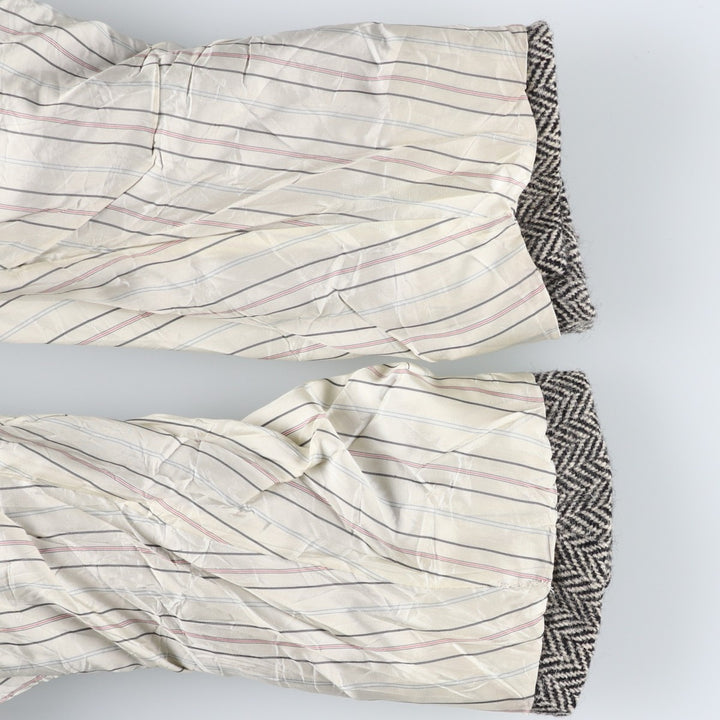 90'S Ralph Lauren POLO by Ralph Lauren Herringbone Tailored Jacket Made in USA Men's L unclear black type Vintage Second Hand