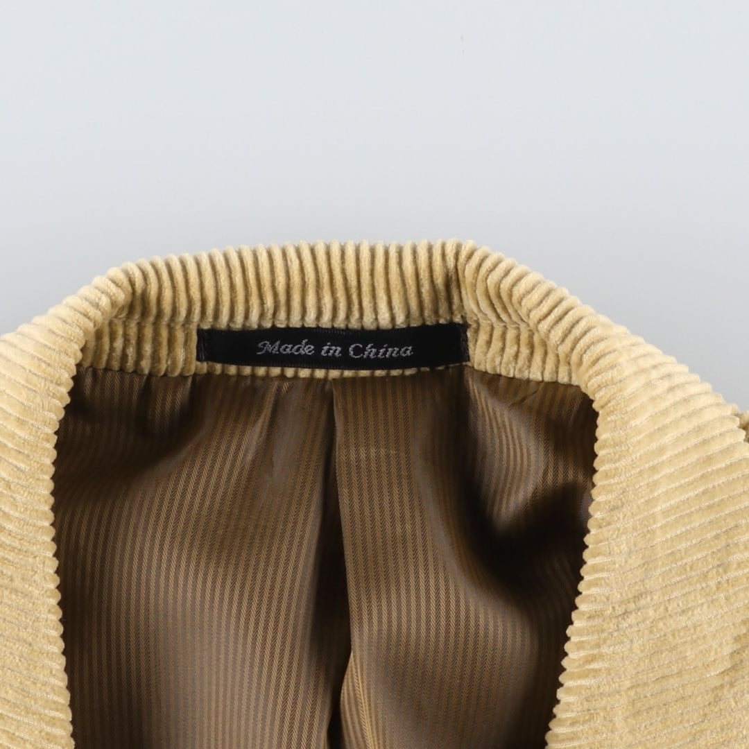 Ralph Lauren Lauren Corduroy Tailored Jacket, Men's Size L cotton Beige type Vintage Second Hand