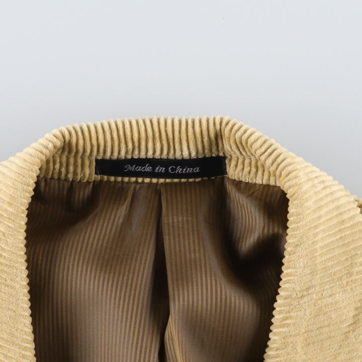Ralph Lauren Lauren Corduroy Tailored Jacket, Men's Size L cotton Beige type Vintage Second Hand