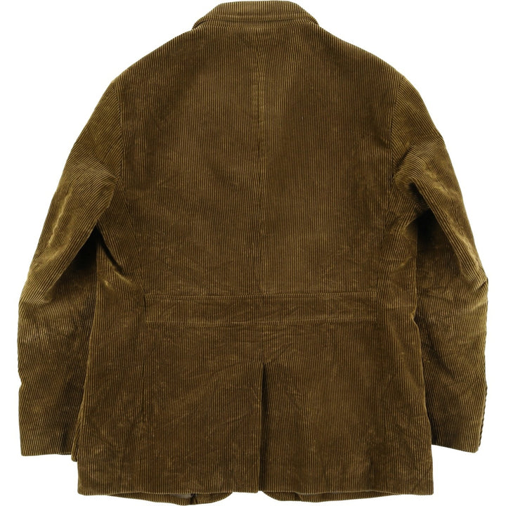Ralph Lauren POLO by Ralph Lauren Corduroy Tailored Jacket Men's Size L cotton brown type Vintage Second Hand