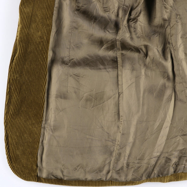 Ralph Lauren POLO by Ralph Lauren Corduroy Tailored Jacket Men's Size L cotton brown type Vintage Second Hand