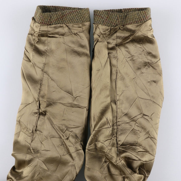 Ralph Lauren POLO by Ralph Lauren Check Pattern Alpaca Blend Tweed Jacket, Men's Size Medium wool Khaki type Vintage Second Hand