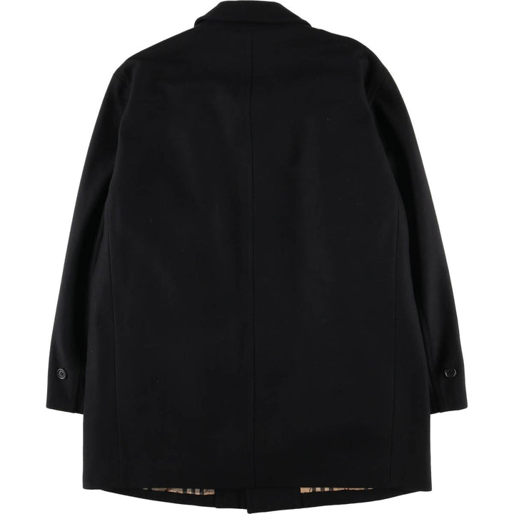 Burberry's BURBERRY LONDON padded wool half coat, men's size L others navy blue type Vintage Second Hand