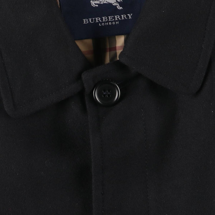 Burberry's BURBERRY LONDON padded wool half coat, men's size L others navy blue type Vintage Second Hand