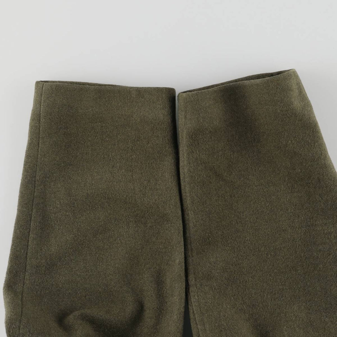 Burberry's wool half coat, made in Spain, size M unclear Khaki type Vintage Second Hand