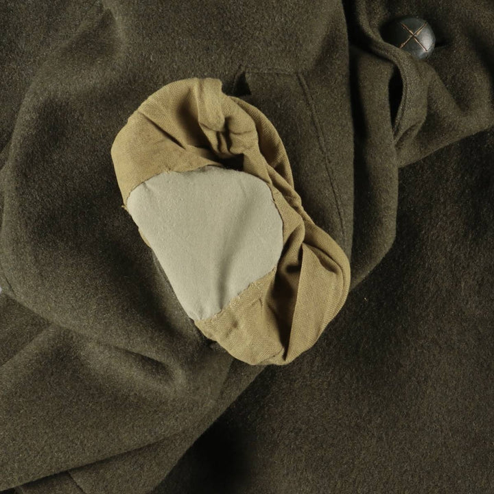 Burberry's wool half coat, made in Spain, size M unclear Khaki type Vintage Second Hand