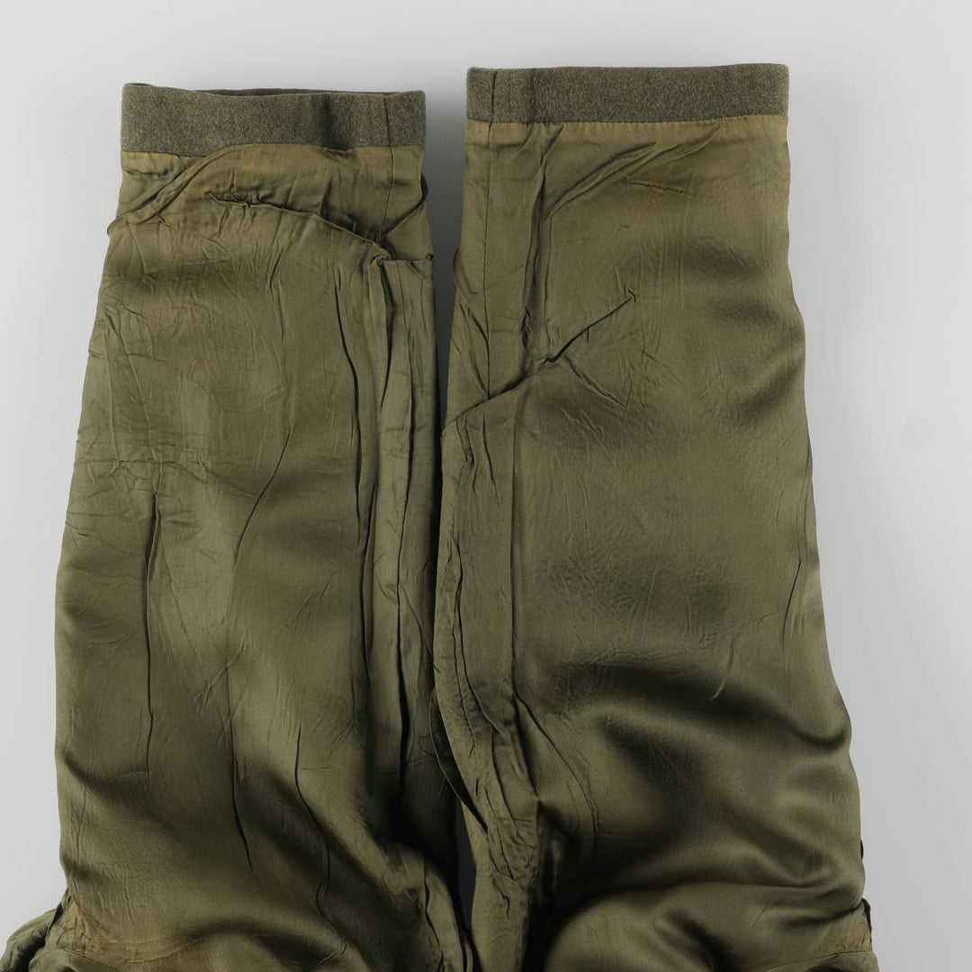 Burberry's wool half coat, made in Spain, size M unclear Khaki type Vintage Second Hand