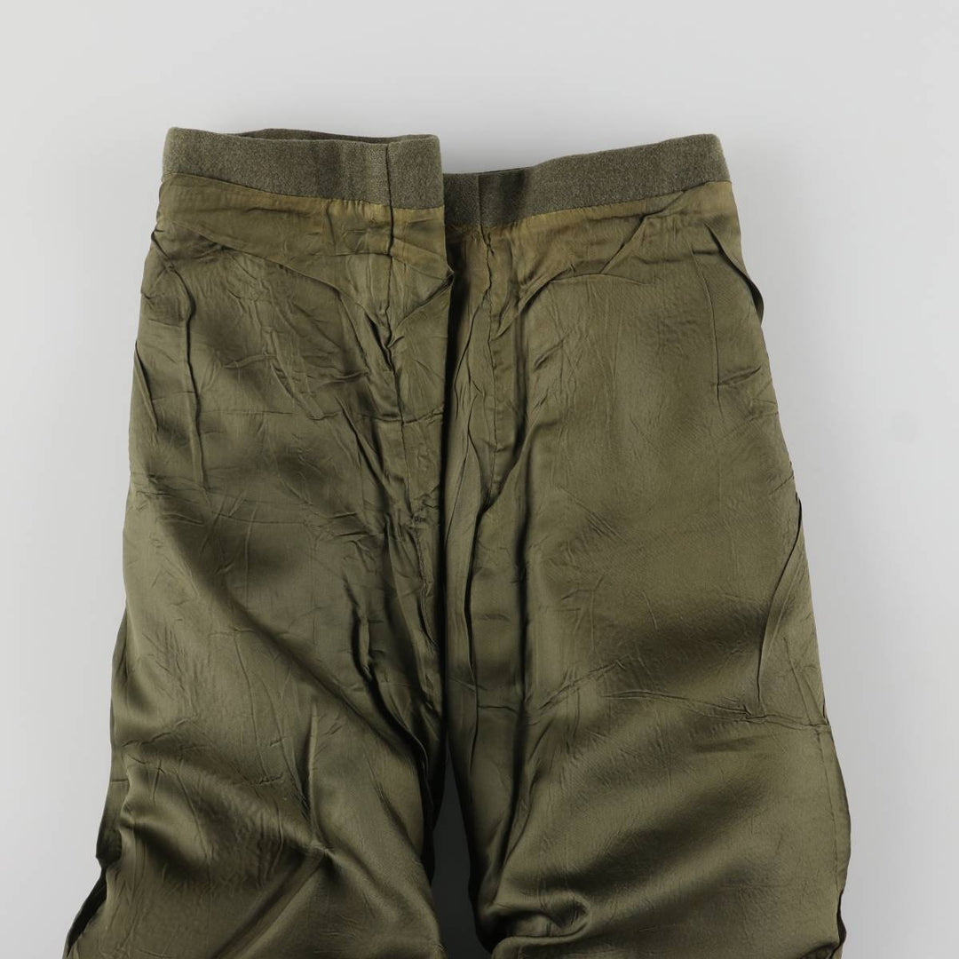 Burberry's wool half coat, made in Spain, size M unclear Khaki type Vintage Second Hand