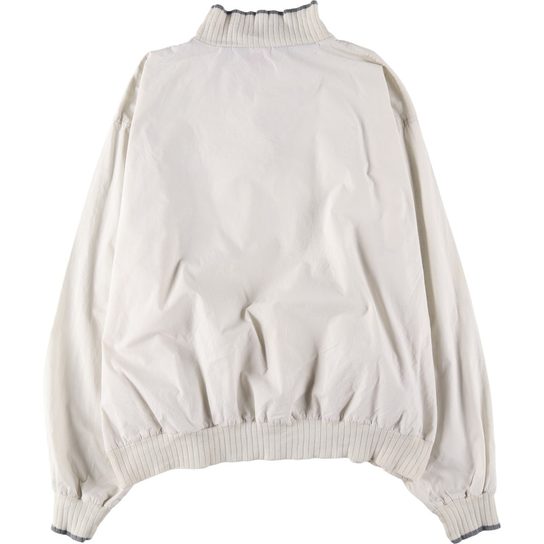 90'S Ralph Lauren POLO SPORT half-zip cotton pullover, men's size XXL cotton Khaki type beige Vintage Second Hand