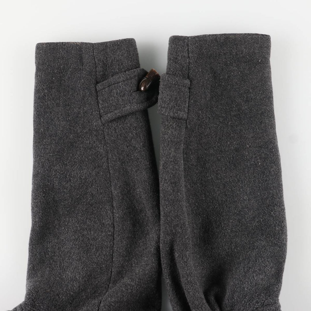 Burberry's Duffle Coat, Made in England, Men's XL wool gray type Vintage Second Hand