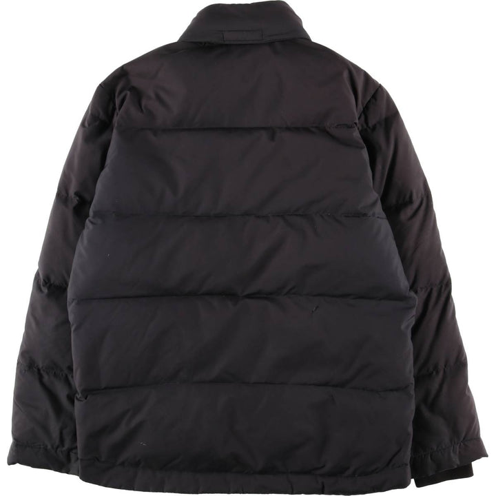 Lacoste down jacket, men's size L polyester black type Vintage Second Hand