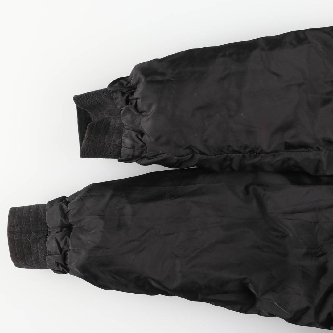 Lacoste down jacket, men's size L polyester black type Vintage Second Hand