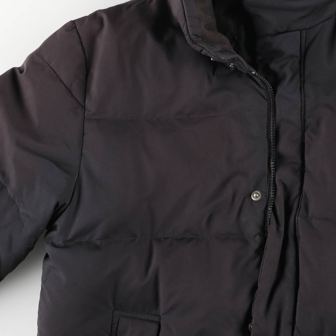 Lacoste down jacket, men's size L polyester black type Vintage Second Hand