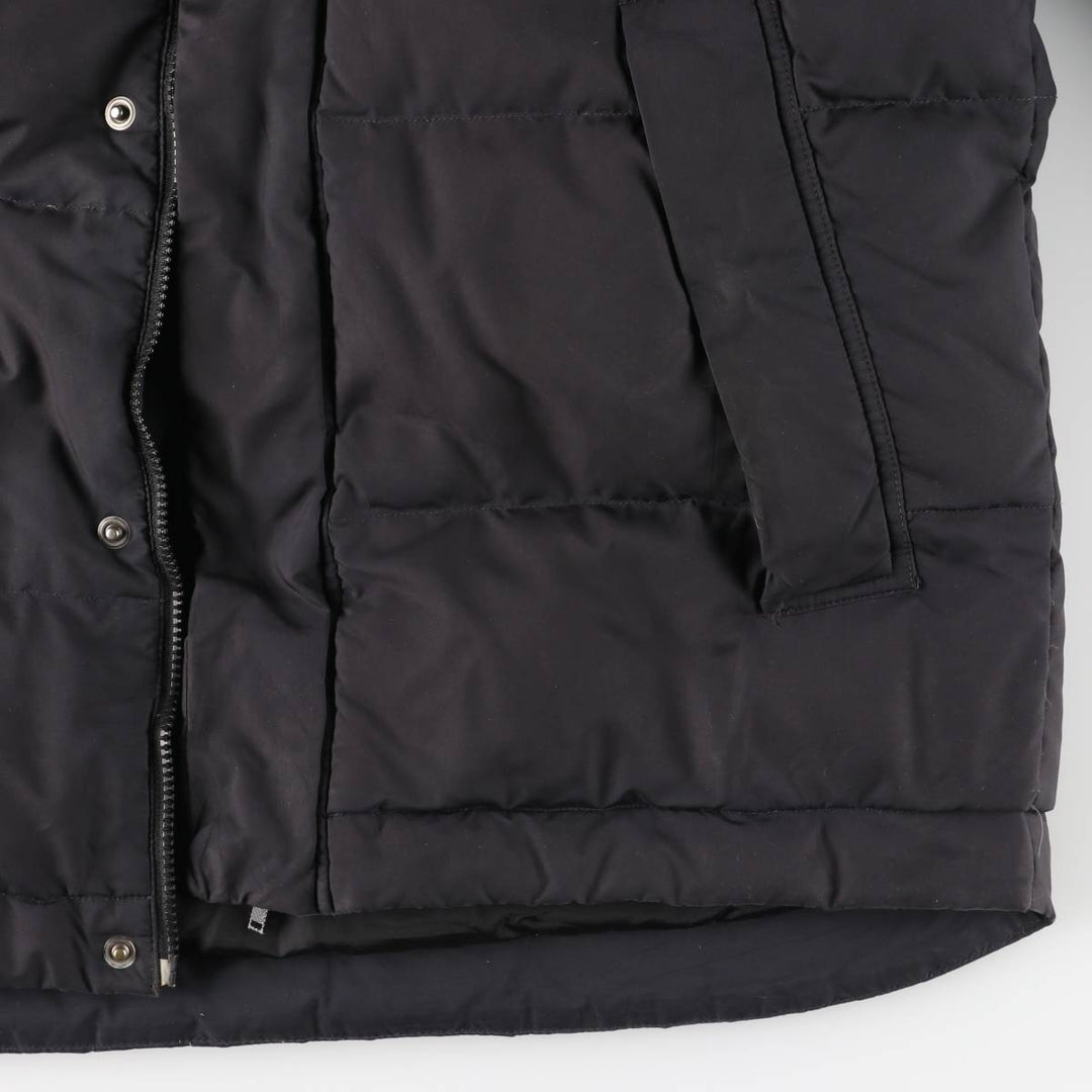 Lacoste down jacket, men's size L polyester black type Vintage Second Hand