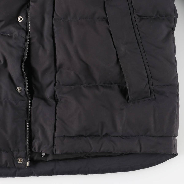 Lacoste down jacket, men's size L polyester black type Vintage Second Hand
