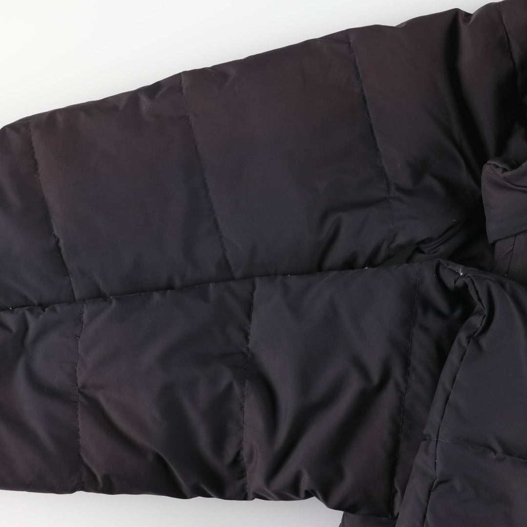Lacoste down jacket, men's size L polyester black type Vintage Second Hand