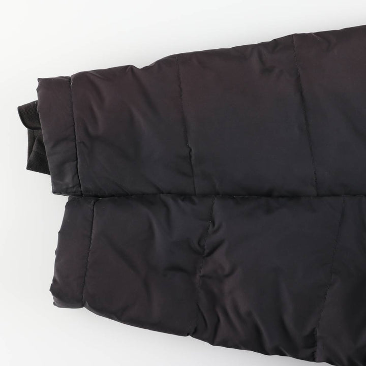 Lacoste down jacket, men's size L polyester black type Vintage Second Hand