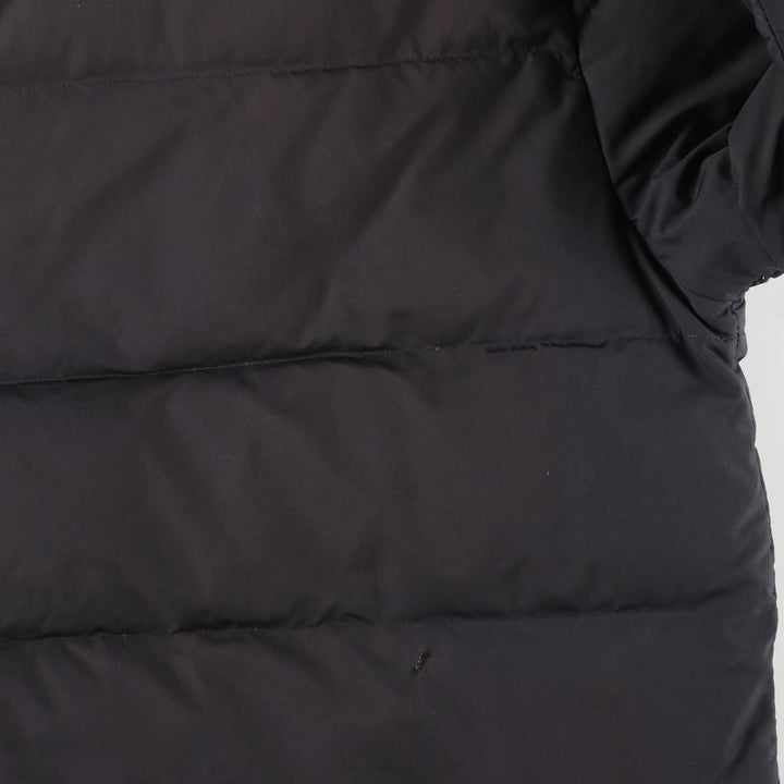 Lacoste down jacket, men's size L polyester black type Vintage Second Hand