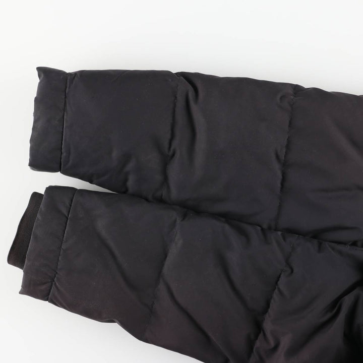 Lacoste down jacket, men's size L polyester black type Vintage Second Hand