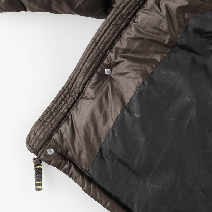 2000'S GAP Down Jacket Men's Size M unclear brown type Vintage Second Hand