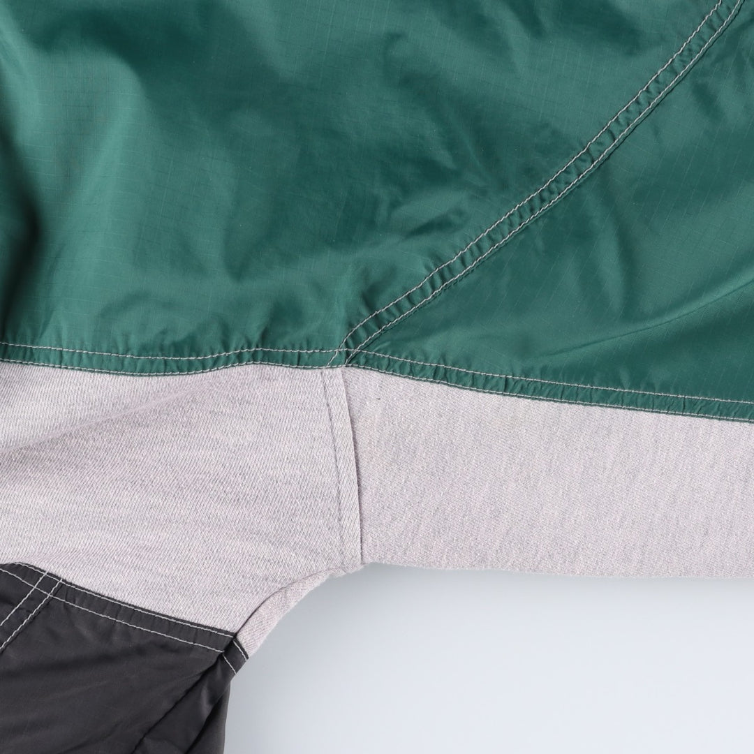 Vintage 90'S Nike ripstop nylon jacket with back logo, size M, men's Nylon green type Vintage Second Hand