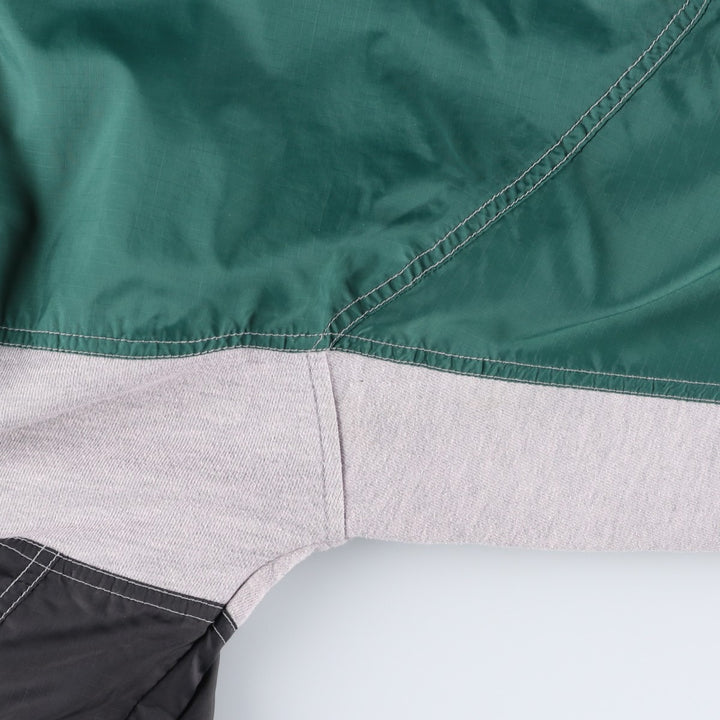 Vintage 90'S Nike ripstop nylon jacket with back logo, size M, men's Nylon green type Vintage Second Hand