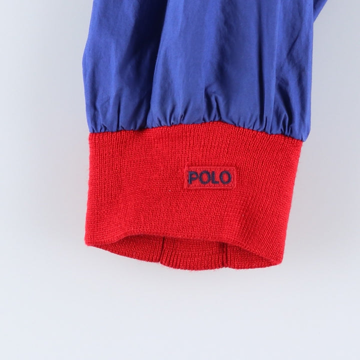 Ralph Lauren POLO by Ralph Lauren cotton jacket, men's size XL cotton Navy blue Vintage Second Hand